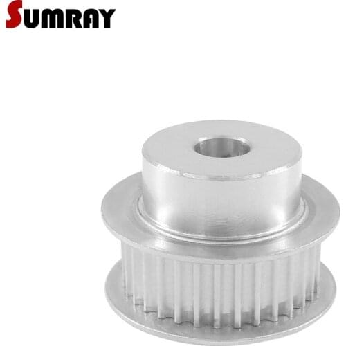 SUMRAY 3M 32T Timing Belt Pulley 6/8/10/12/14/15/16mm Inner Bore Toothed Pulley Wheel 11mm Belt Width Stepper Motor Pulley