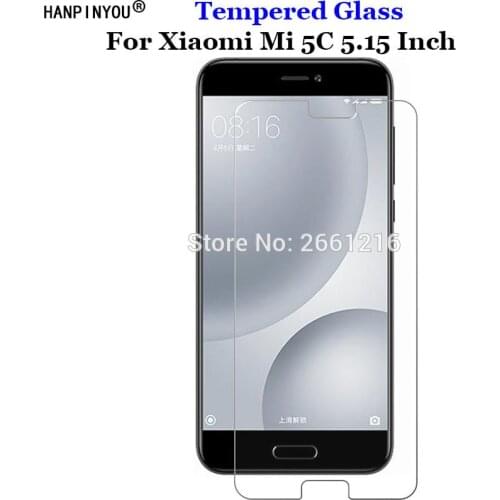 For Xiaomi Mi 5C 5.15" Tempered Glass 9H 2.5D Premium Phone Screen Protector Film For Xiaomi M5c Mi5c