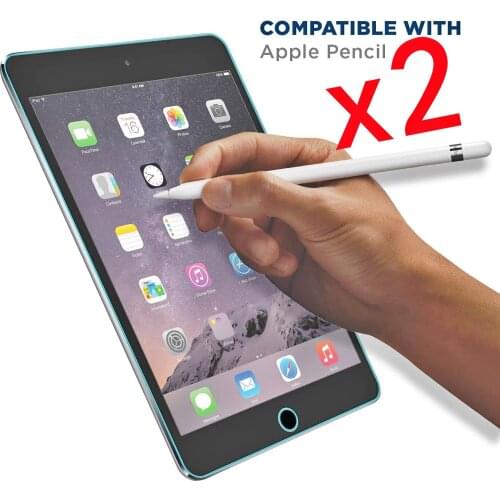 2Pcs Tablet Tempered Glass Screen Protector Cover for Apple IPad Pro 9.7 Inch HD Full Coverage Protective Film