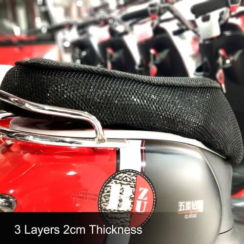 3 layers 8 size for bikes large motorcycles thicken Seat Cover for pedals scooters , summer cooling seat cushions