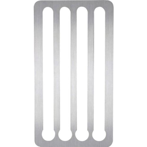 Aluminum Capsule Holder for Nespresso Pod,Vertically or Horizontally Wall-Mounted Under Cabinet Storage Holds 40