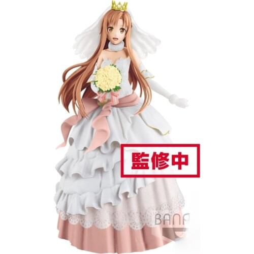 BANDAI Banpresto SAO EXQ Asuna Wedding dress Figure Model