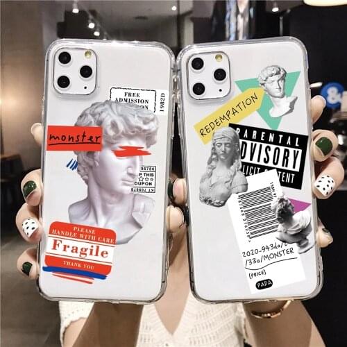 Case For IPhone SE 2020 11 Pro X XR XS 6SP 7 8Plus 6S 12 Max Mini 3D Cute Liquid Silicone Fashion Shockproof Soft Phone Cover