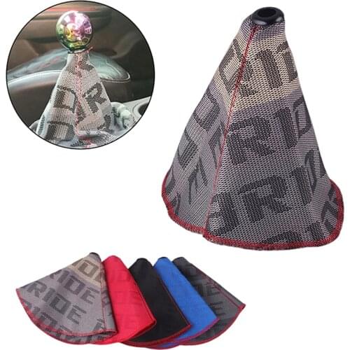 Car Gear Shift Gaiter Boot Cover Shift Lever Knob Boot Cover Auto Shifter Dust Cover Car Styling Accessory