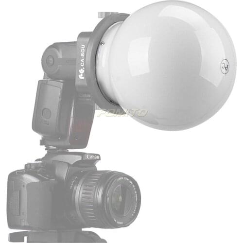 Fomito SGA-DB150 Ball Diffuser Grobe Softbox for SGA-K9 Flash Accessories Kit for canon for nikon for sony