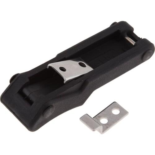 Flexible Draw Latch Soft Black Rubber Replacement For Marine Boat RV