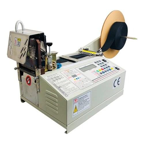 A-207 Hot Cut Satin Fabric Ribbon Cutting Machine，Webbing cutting machine