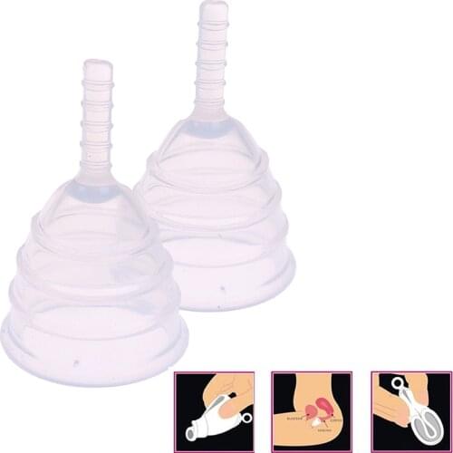 Menstrual Cup Medical Silicone Menstrual Period Cup Feminine Hygiene Silicone Cup Lady Woman Cup Coletor Menstrual Copa Mestrual