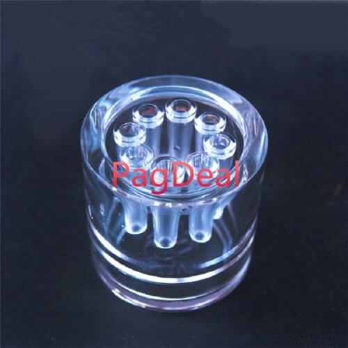 8 Hole Aquarium Mini Snail Trap Transparent Leech Vivarium Planarian Pest Catch Worm Bait Red Bee Shrimp Worm Bait Feeding Box