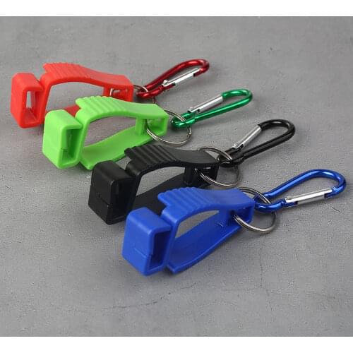 Multi Purpose Working Safety Glove Grabber Clip Tools Keychain Gloves Clip Holder Hanger Guard Labor Work Clamp Grabber Catcher