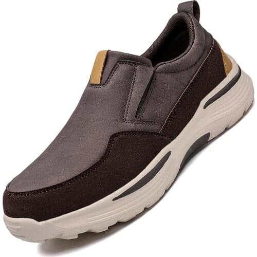 Mens Walking Shoes Handmade Breathable Man Flat Loafer Lightweight Male Driving Casual Sneakers Outdoor Footwear Size 47 48