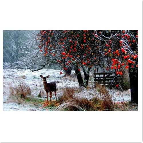 A Lost Deer Drill full rhinestone diamond Decoration Wall sticker Diamont painting complet Diy diamond painting set Needlework