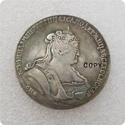 1738 RUSSIA 1 ROUBLE Copy Coin commemorative coins-replica coins medal coins collectibles