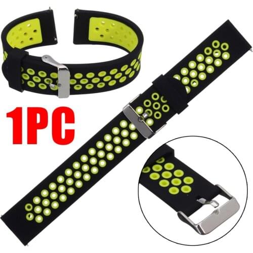 Watchbands For Samsung Galaxy Watch Replacement Silicone Sport Wrist Band Strap for Samsung Galaxy Watch 42mm/46mm