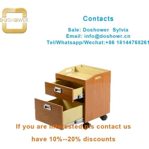 Salon cabinet trolley with manicure table nail for pedicure spa chair wholesale