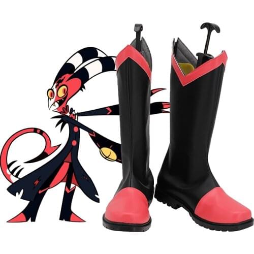 Hazbin Cosplay Hotel Blitzo HELLUVA BOSS Boots Shoes Cosplay Prop Shoes Halloween