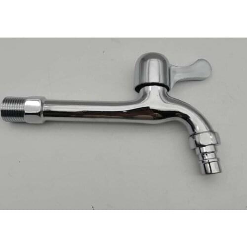 G1/2" Mop Pool Faucet Lengthened Installation Zinc Alloy Washing Machine Faucet Bathroom Accessories