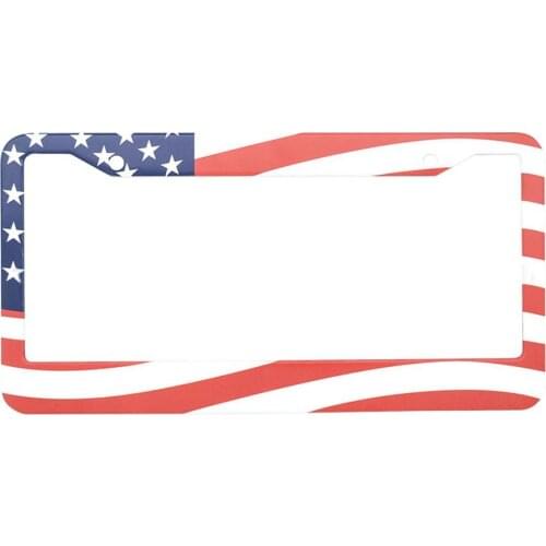 Sunflower Universal Bull Bar Front Bumper License Plate Log Light Mount Bracket SUV Lamp Holder Off Road LED Light Bar Aluminum