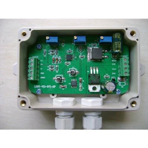 Pressure Load Cell Signal Amplifier 0-5V.0-10V4-20MA Current Voltage Transmitter PLC 12/24V