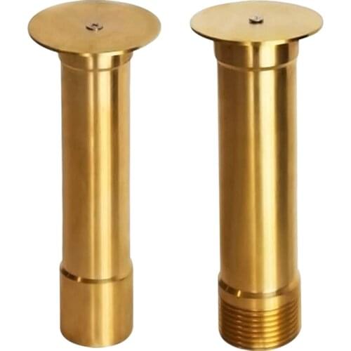 1.5" 1" Brass Mushroom Fountain Nozzles Copper Hemisphere Fountain Head For Outdoor Garden Water Pool Fountain Nozzle