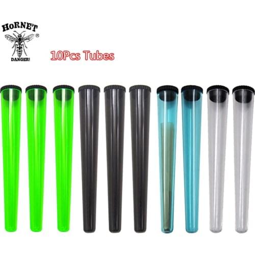 10pcs Doob Tubes 115mm Stash Jar Joint Holder Blunt Storage Paper Cones Holder Airtight Waterproof Pill Box Cigarette Cones