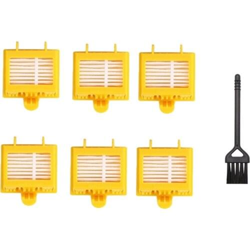 6Pcs Hepa Filter Accessroies Kit for iRobot Roomba 700 Series 760 770 772 774 775 776 780 782 785 786 790 Robot Vacuum Cleaner