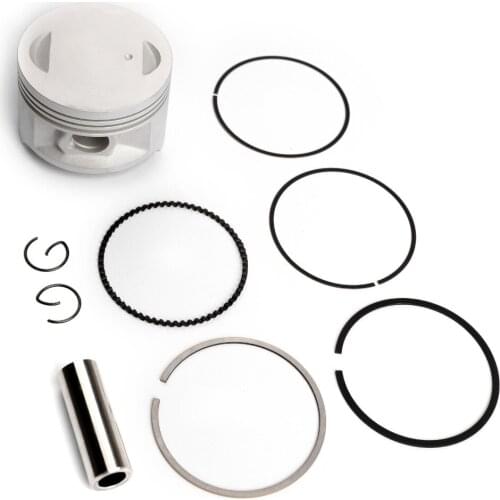 Artudatech Fits For Suzuki RV125 EN125 03-15 STD Ø57.00MM Piston Kit +0.25 +0.50 +0.75 +1.00 12100-12F50-050 Motorcycle Parts