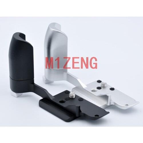 EOSM6 Vertical Quick Release L Plate/Bracket Holder hand Grip adapter for canon ef-m EOS-M6 camera RRS tripod black silver