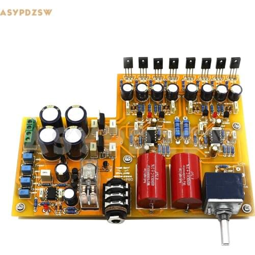 HD-8-A1-PRO Bayer A1 Parallel tube version Headphone power amplifier PCB/DIY Kit/Finished board