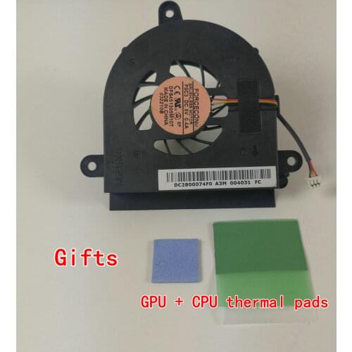 New Original Laptop CPU Cooling Fan For Acer Aspire 5534 5538 5538G eMachines E628 Cooler Fan F9C3 DFS451305M10T DC2800074F0