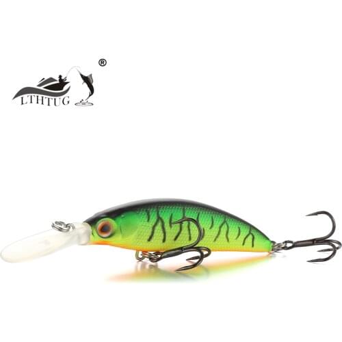 LTHTUG Pesca Peche Leurre Fishing Lures Sukari 50ss Deep Sinking Stream Minnow 50mm 5g Wobblers For Chub Perch Trout Hard Bait