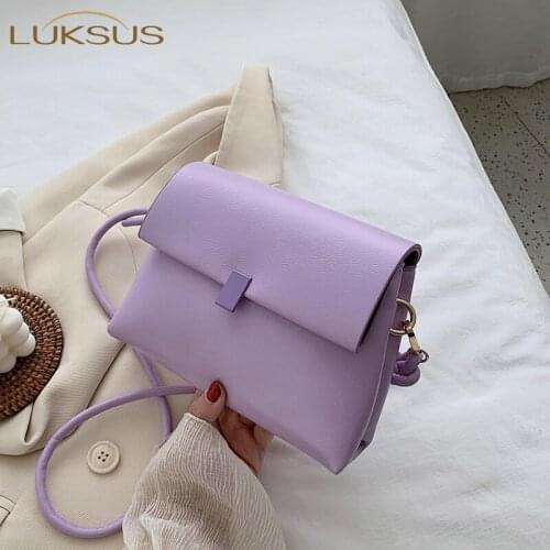 LUKSUS Women's Purple Bags