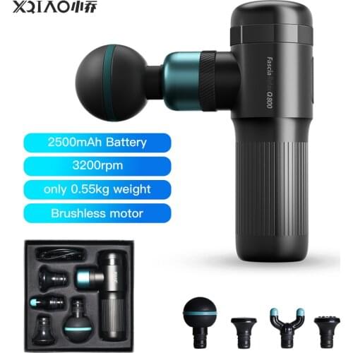 XQIAO Massage gun xiaomi youpin massager Machine Deep Muscle Relaxation Fascia Massager 4 Modes Body xiaomi massager