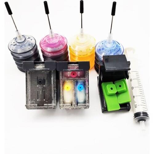 Vilaxh 304xl refillable Ink Cartridge Replacement For HP 304 xl Deskjet 2620 2630 2632 3720 3730 envy 5010 5030 5020 printer