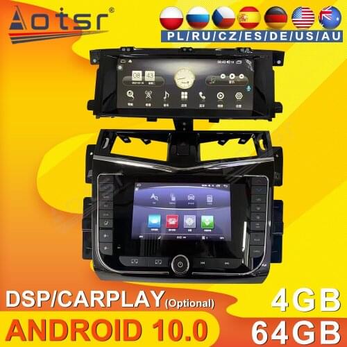 12.3 Inch 64G Android Multimedia Car Auto Audio Video Radio Tape Recorder Stereo Player For Nissan Patrol Y62 GPS Navi Head Unit