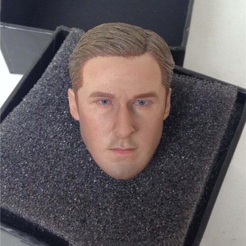 1/6 Scale Male Figure Accessory Ryan Gosling Head Carved Sculpt Model for 12'' Body