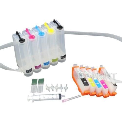 UP 1set 5colors compatible for HP178 CISS ink system For HP Photosmart B109 B110 B210 C309 C310 C410 D5468 D5463 D5460 printer