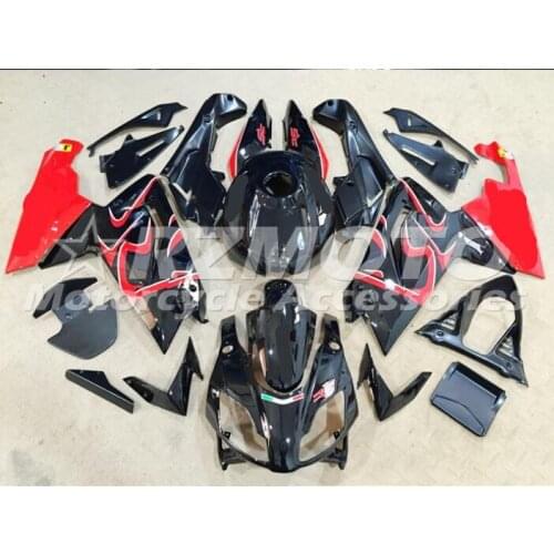 New ABS motorcycle Fairing For Aprilia RS125 2006 2007 2008 2009 2010 2011 RS125 06 11 Injection Bodywor Black Red V6