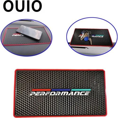 OUIO Car Dashboard Anti-slip Pad Phone Holder Key Mat Accessories Automobile for BMW MINI Cadillac Porsche Car Styling Interior