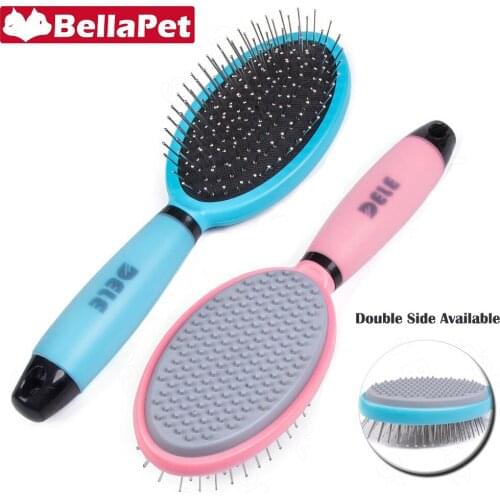 Grooming Cat Comb for Dogs Massage Hair Removal Comb for Cats Double Grooming Brush Pet Product Cat Grooming Cat Accessories