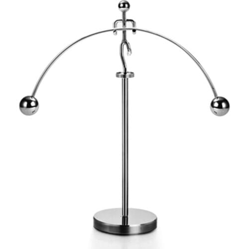 Balanced Weightlifting Iron Man Creative Desktop Swing Boring Decompression Science Childrens Toys Send Friends Birthday Gifts