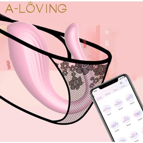 Sex Toys Wireless APP Remote Control Vibrator Bluetooth Dildo Vibrator for Women Wear Vibrating Panties Toys for Couple Sex Shop