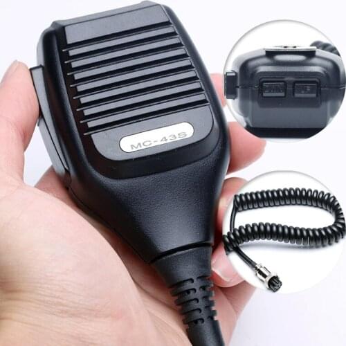 Hand Speaker Mic Microphone MC-43S Round 8-Pin 8pin for Kenwood Two Way Radio Walkie Talkie TS 480HX TM-231 990S 2000X 590S 990S