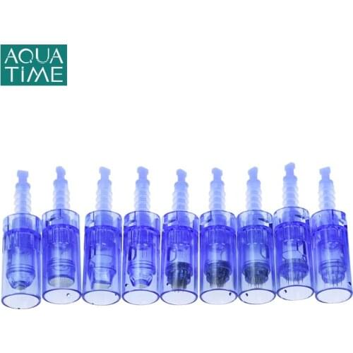 50pcs Derma Pen Needle A6 Microneedling Cartridge Needle Cartridge 9 12 24 36 42 Pin Round Nano Needling For Beauty Pen Meso