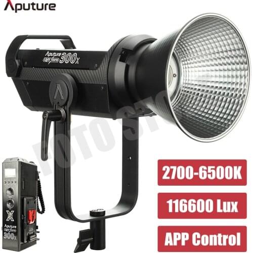 Aputure LS 300X 350w LED Light 2700-6500K Dimmable Studio Video Photography lighting Daylight APP Control
