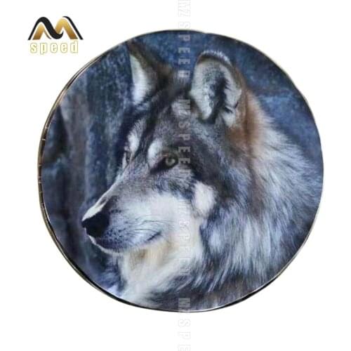 Car Accessories 14 "15" 16 "PVC leather spare tire wheel cover wheel protector is suitable for SUV tire covers