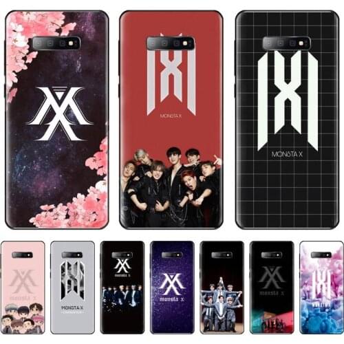 MONSTAX Monsta X kpop Phone Case For Samsung galaxy S 7 8 9 10 20 edge A 6 10 20 30 50 51 70 note 10 plus