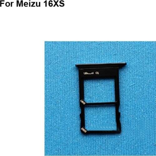 For Meizu 16XS M926Q SIM Card Tray Holder Carrier Nano Card Tray Slot Holder For Meizu 16 XS Replacement