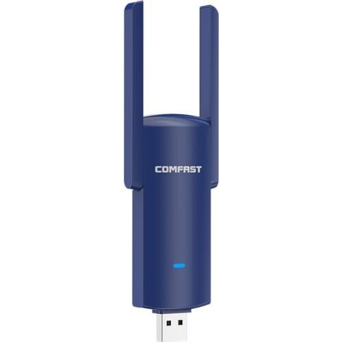 COMFAST CF-927BF 1300M Desktop Dual band Wireless Wifi Adapter 2.4 5.8GHz Dual Band Bluetooth-compatible 4.2 USB Wireless Dongle