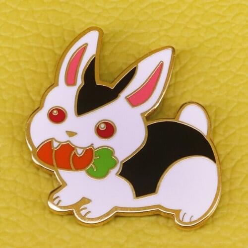 Heres Buster Bunny Pin Super cute and comes with his own first meal! He loves a good carrot now and then